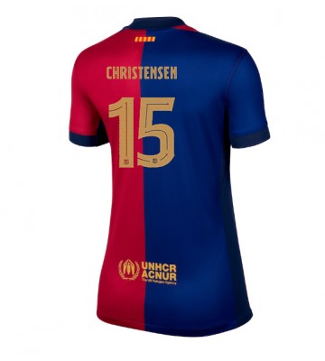 Barcelona Andreas Christensen #15 Hemmatröja Kvinnor 2024-25 Kortärmad